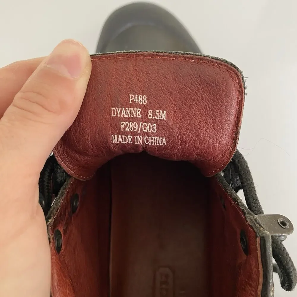 Coach P488 Dyanne Signature Ankle Boots Black Women's 8.5M - Picture 7 of 7